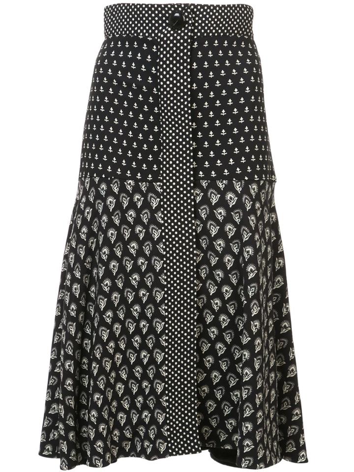 Proenza Schouler Flared Skirt - Black