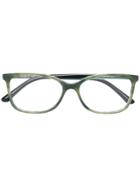 Giorgio Armani Square Frame Glasses - Green
