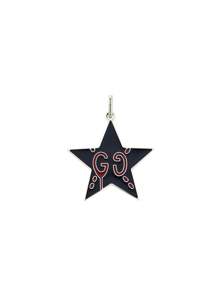 Gucci Guccighost Star Charm Pendant - Metallic