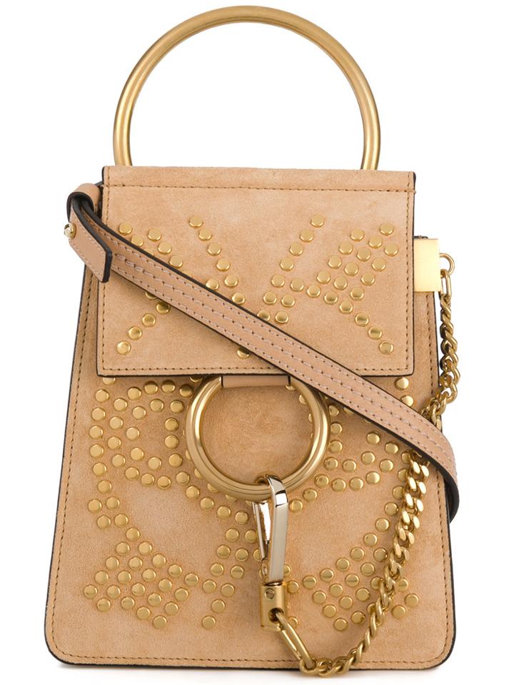 Chloé Faye Crossbody Bag - Nude & Neutrals