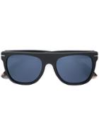 Retrosuperfuture - Flat Top 'ghost Rider' Sunglasses - Men - Acetate - One Size, Black, Acetate