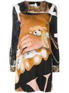 Moschino Teddy Bear Print Dress - Multicolour