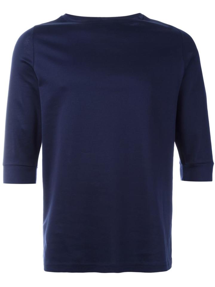 Natural Selection 'raglan 3/4' T-shirt, Men's, Size: Xl, Blue, Cotton