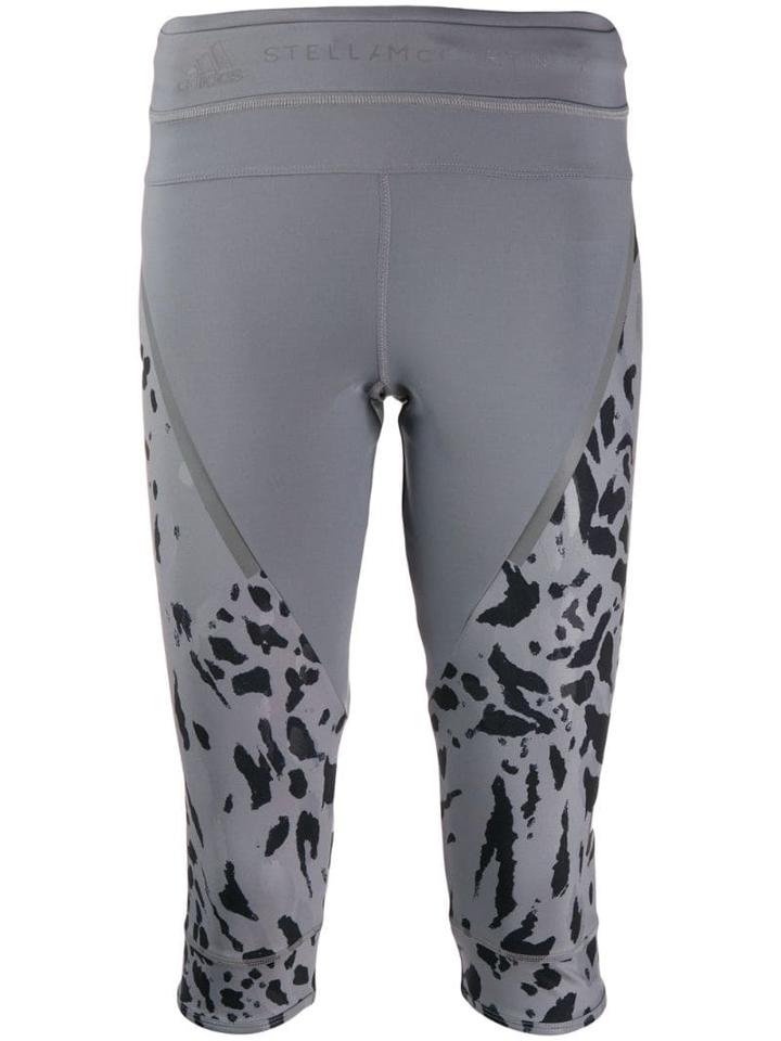 Adidas By Stella Mccartney Run 3/4 Leggings - Grey