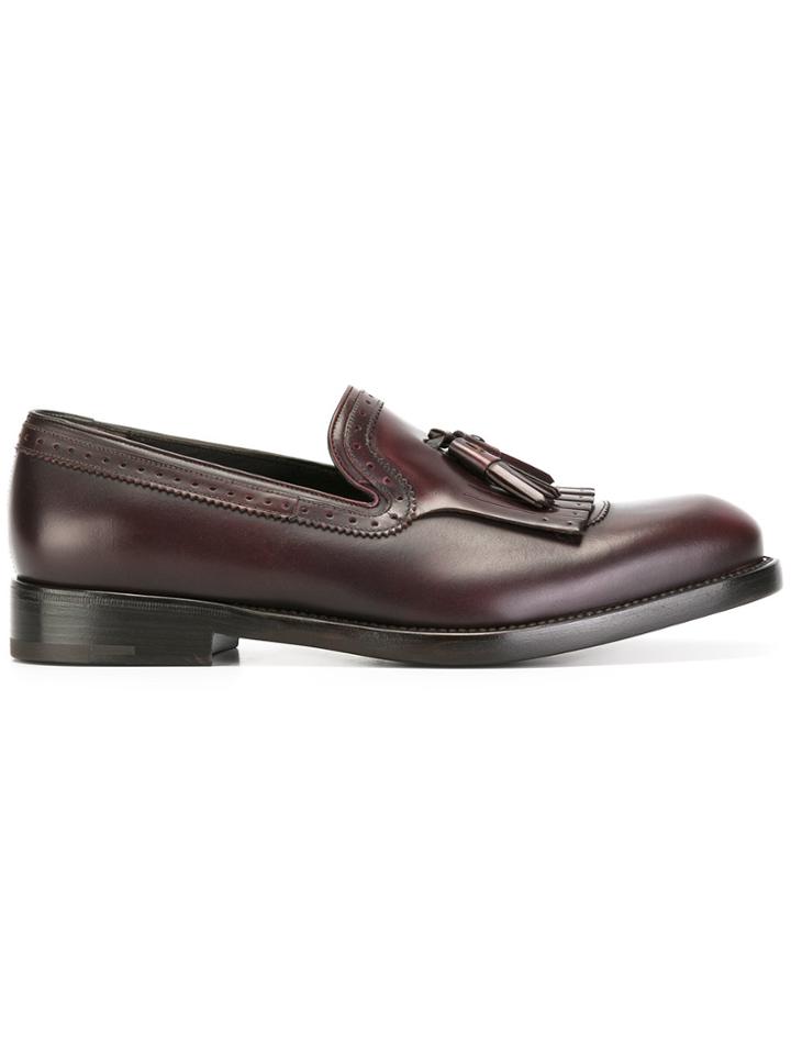 Salvatore Ferragamo Foscolo Loafers - Brown