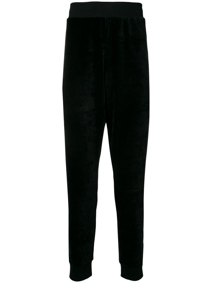 Moschino Slouched Track Trousers - Black