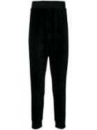 Moschino Slouched Track Trousers - Black
