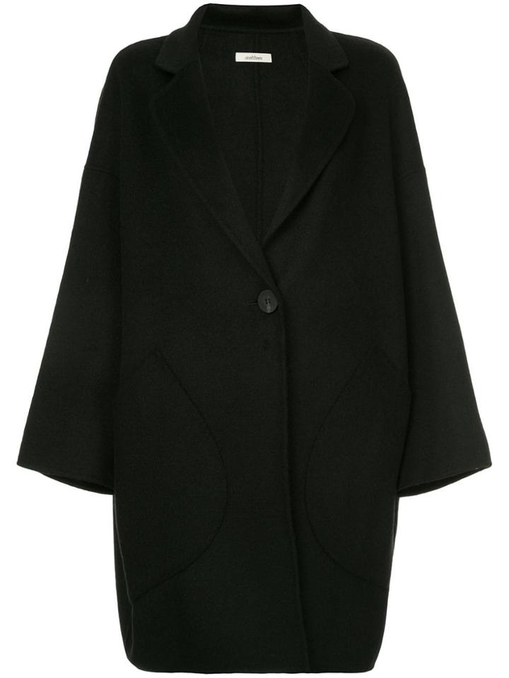 Onefifteen Single Breasted Coat - Black
