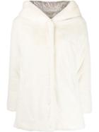Herno Hooded Short Jacket - White