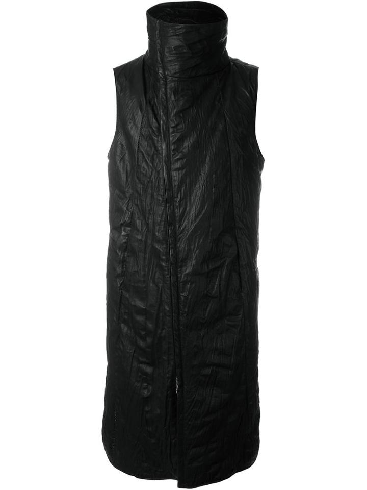 Incarnation Sleeveless Zipped Coat