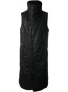 Incarnation Sleeveless Zipped Coat