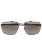 Mykita - Landon Sunglasses - Men - Stainless Steel - One Size, Grey, Stainless Steel