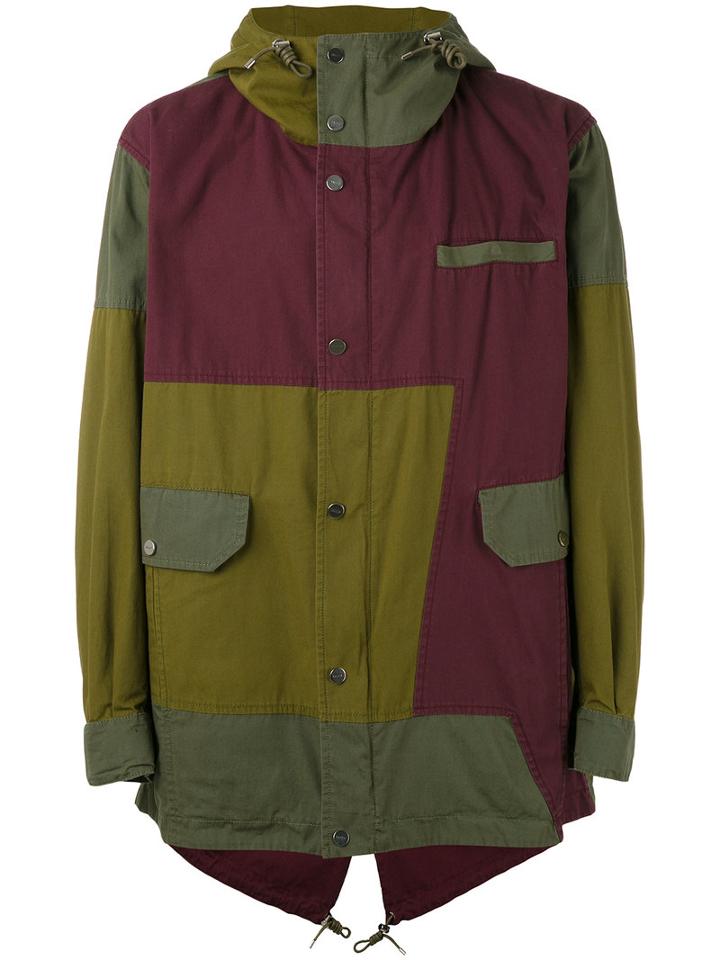 Bally - Oversized Parka - Men - Cotton/metallic Fibre - 48, Green, Cotton/metallic Fibre