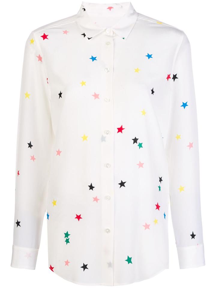 Equipment Star Shirt - White
