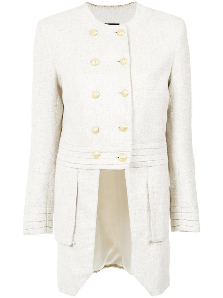 Andrea Bogosian Military Jacket - White