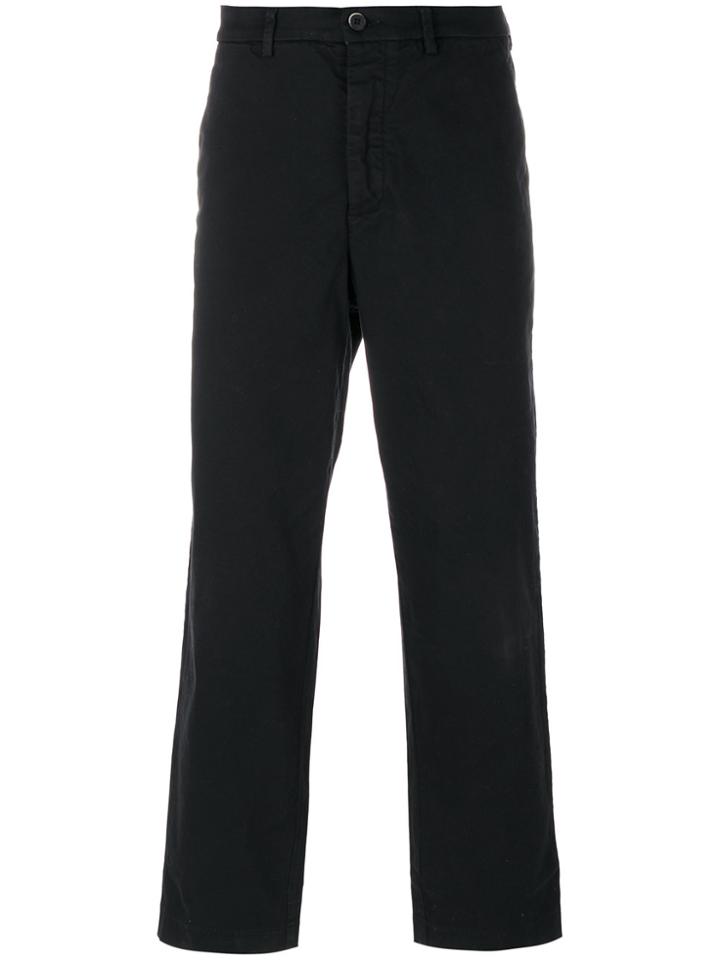 Dsquared2 Ruffle Trimmed Trousers - Black