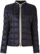 Fay Zip Up Puffer Jacket, Women's, Size: Large, Blue, Polyamide/feather Down