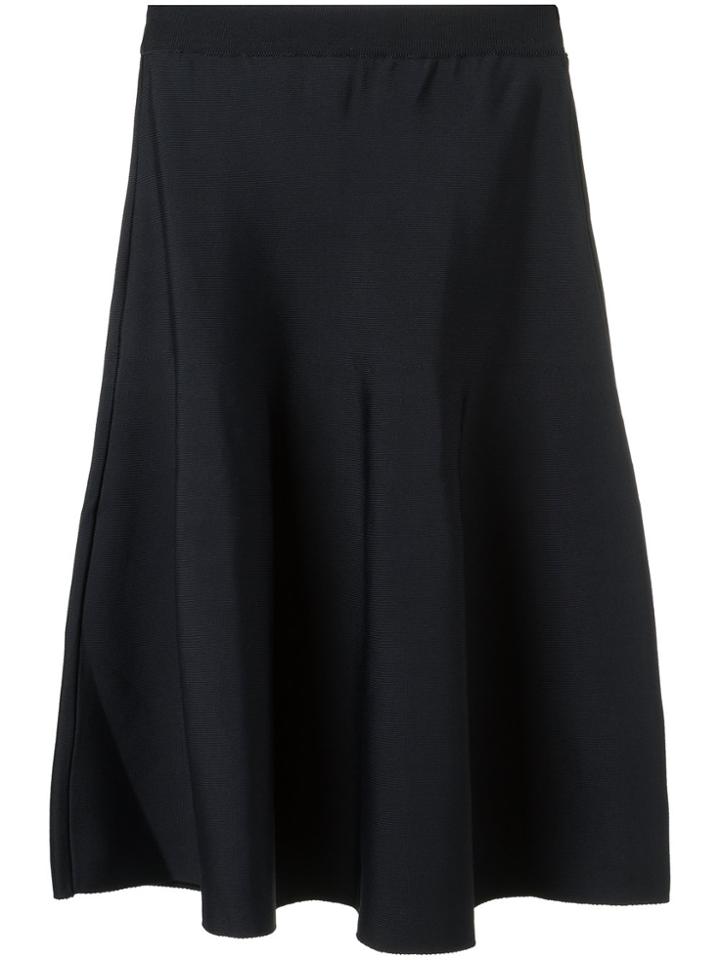 Egrey Midi Knitted Skirt - Blue