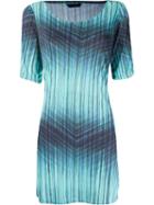 Lygia & Nanny Tie-dye T-shirt Dress, Women's, Size: 40, Blue, Polyamide