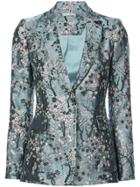 Alice+olivia Macey Fitted Blazer - Blue