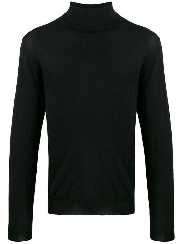 Falke High Neck Jumper - Black