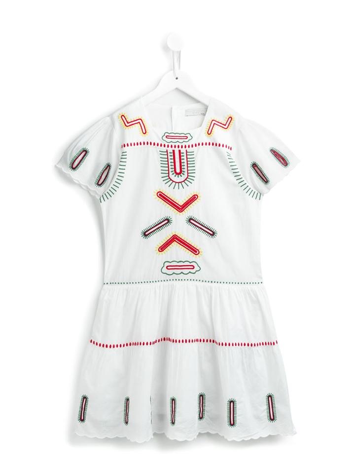 Stella Mccartney Kids Ines Dress, Girl's, Size: 6 Yrs, White