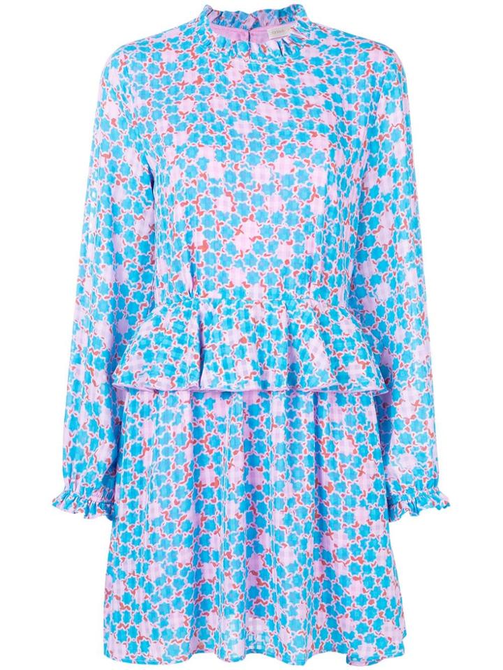 Stine Goya Star Dot Printed Dress - Blue