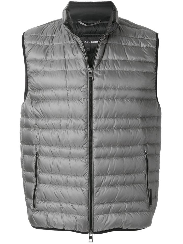 Michael Kors Padded Gilet - Grey