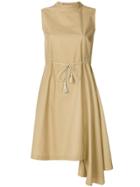 Ter Et Bantine Asymmetric Dress - Nude & Neutrals