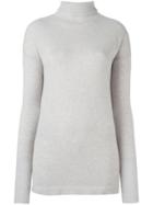 Fashion Clinic Timeless Roll Neck Jumper - Grey