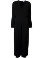 T By Alexander Wang V-neck Jumpsuit - Black