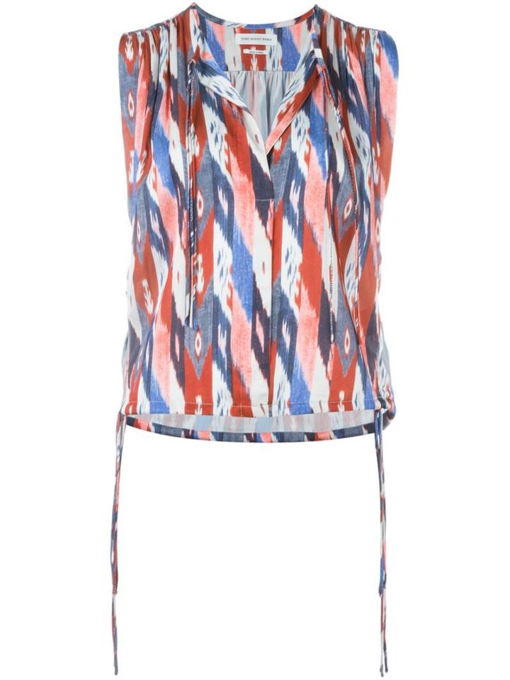 Isabel Marant Étoile Ikat Print Top