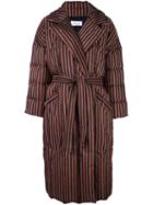 Christian Wijnants 'james' Coat, Women's, Size: Medium, Black, Feather Down/polyamide/cupro