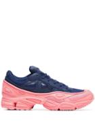 Adidas By Raf Simons Ozweego Leather Sneakers - Blue