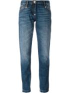 Philipp Plein - Boyfriend Jeans - Women - Cotton - 25, Blue, Cotton
