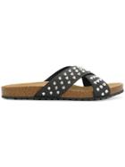 Dsquared2 Studded Crossover Sandals - Black