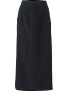 Comme Des Garçons Vintage Folded Long Tube Skirt, Women's, Size: Medium, Blue
