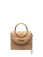Chloé Delicate Pink Abylock Metal Handle Tote