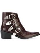 Toga Pulla Buckle Strap Boots