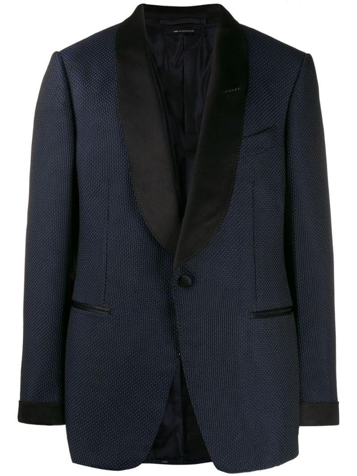 Tom Ford Single-breasted Blazer - Blue