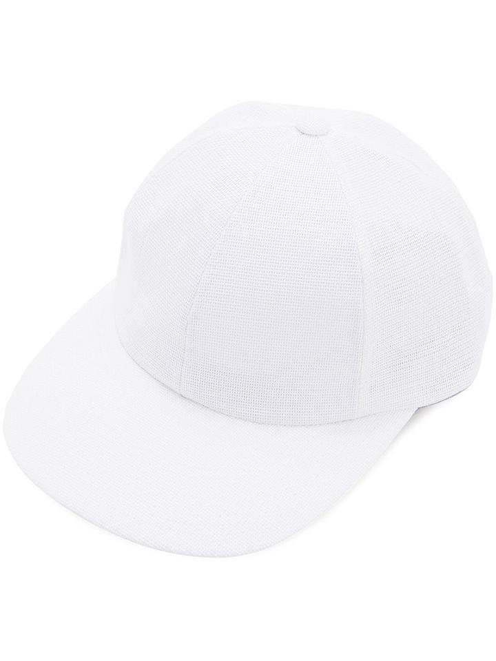 Kijima Takayuki - Semi-sheer Cap - Men - Paper - One Size, White, Paper