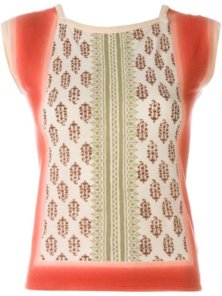 Jean Paul Gaultier Vintage Printed Sleeveless Top
