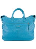 Balenciaga Vintage Classic Bridge 2way Tote - Blue