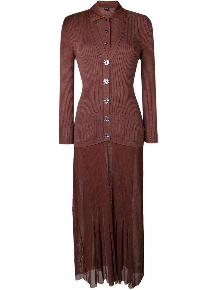 Jean Paul Gaultier Vintage Cardigan Shirt Dress