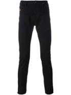 Vivienne Westwood Anglomania Skinny Trousers, Men's, Size: 34, Black, Cotton/polyester/spandex/elastane