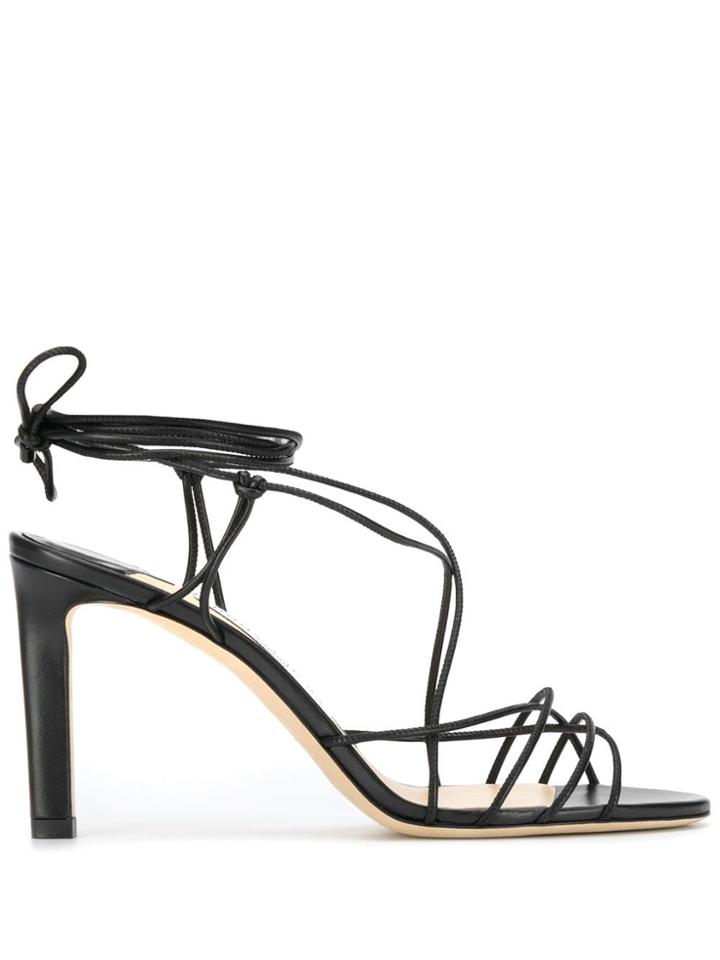 Jimmy Choo Tao 85 Sandals - Black
