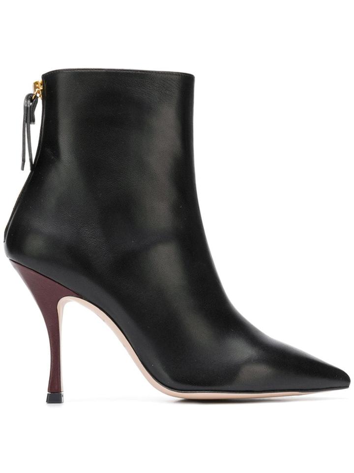 Stuart Weitzman Juniper 95mixed Reimsblack