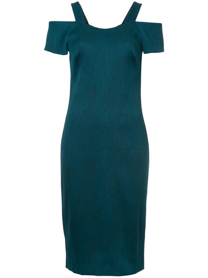 Ginger & Smart Off The Shoulder Midi Dress - Green