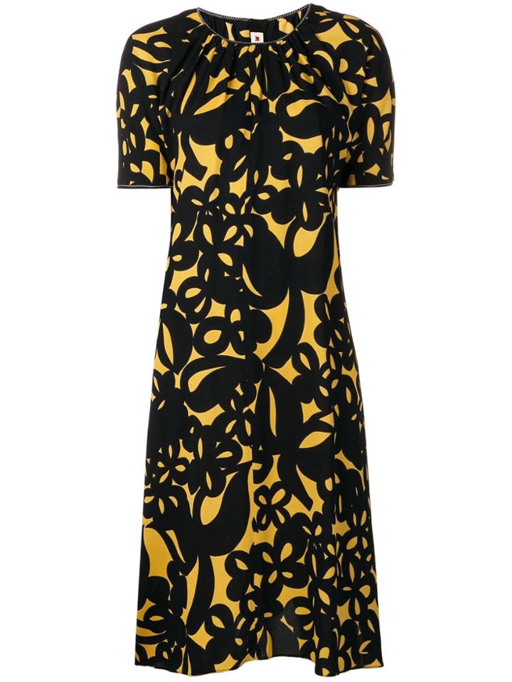 Marni Bold Print Dress - Black