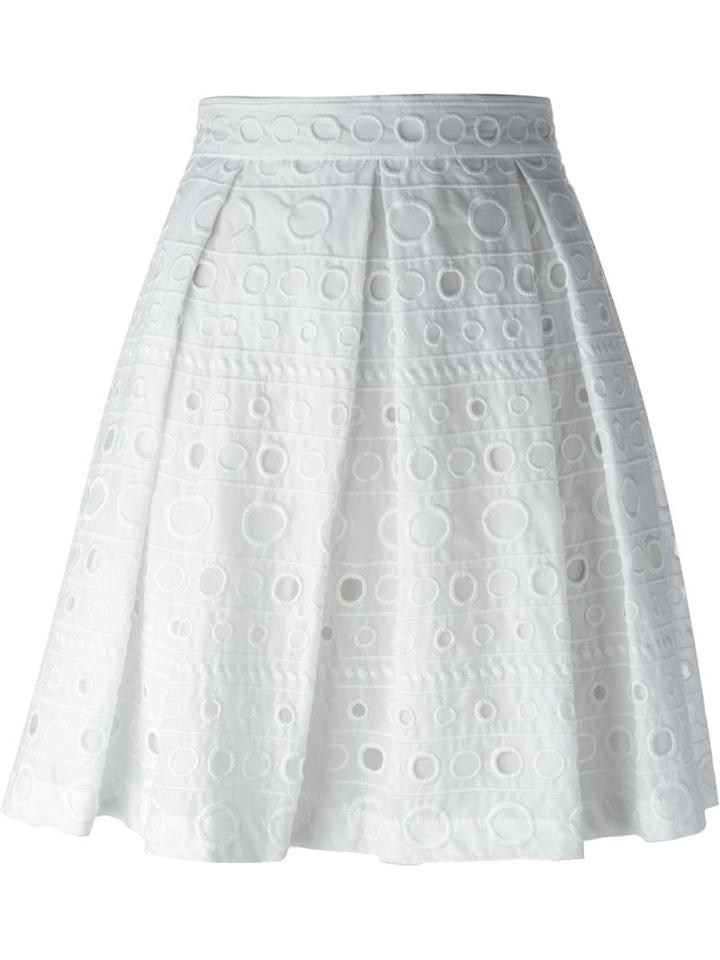 Boutique Moschino Embroidered Skirt